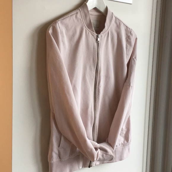 Blush Bomber Jacket - Picture 4 of 9